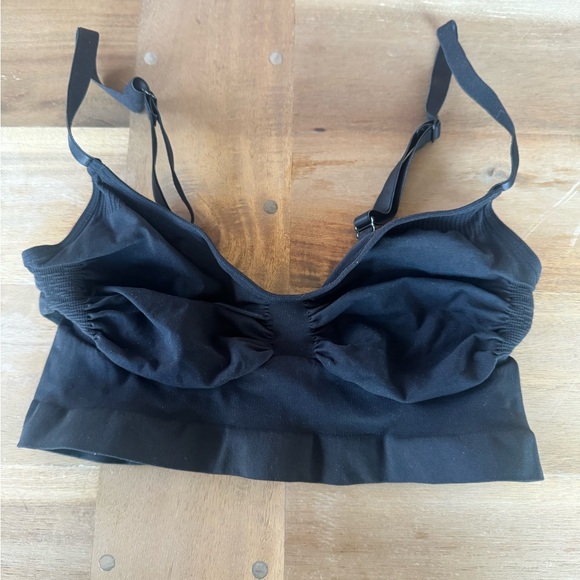 SKIMS Seamless Sculpt Bralette - Onyx - Picture 2 of 5